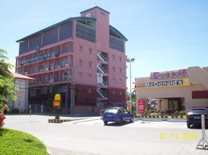 Facing the Angliongto Road is the Mindanao Kokusai Daigaku School at the back of it is the Nikkei Jin Kai International School 